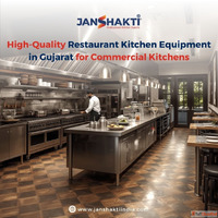 High-Quality Restaurant Kitchen Equipment in Gujarat for Com...