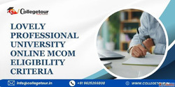 Lovely Professional university online Mcom eligibility crite...