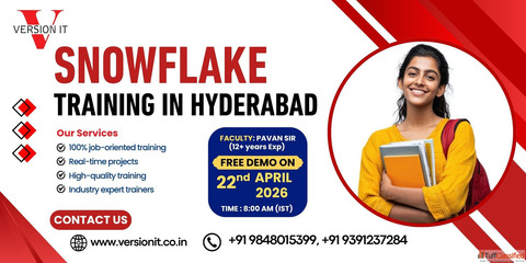 Snowflake Training In Hyderabad - Version IT
