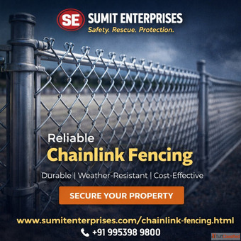 Chain Link Fencing Manufacturer in Delhi