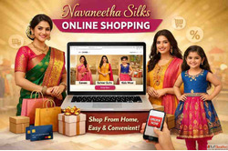 Online Clothing Shopping in Trichy Navaneetha Silks Guide