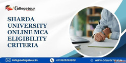 Sharda university online MCA eligibility criteria