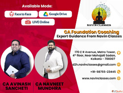 CA Foundation Coaching - Expert Guidance By Navin Classes