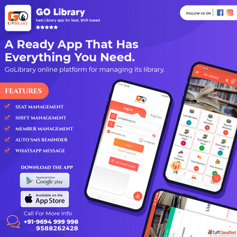 GoLibrary - Library Manager App Best Library Management Application