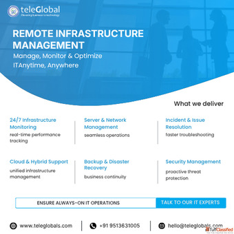 Remote Infrastructure Management Services by Teleglobal International