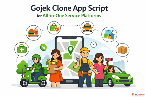 Gojek Clone App Script for All-in-One Service Platforms