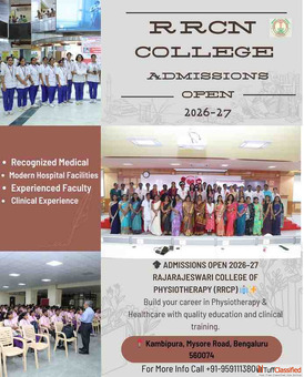 GNM Course RajaRajeswari College of Nursing Bangalore