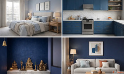 Blue Shades for Modern Exterior and Interior - Indicus Paint...