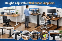Height adjustable workstation Suppliers