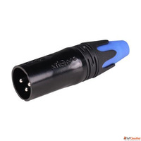 XLR Male Connectors Reliable Audio Signal Secure Connection