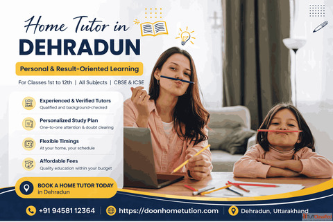 Achieve Academic Excellence with the Best Home Tuition in Dehradun