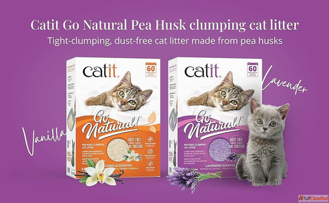 Best Clumping Cat Litter in India Vanilla and Lavender