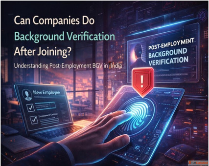 Can Companies Do Background Verification After Joining