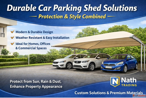 Durable Car Parking Shed Solutions - Protection Style Combined