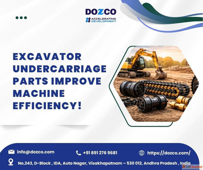 Cost-Effective Excavator Undercarriage Parts for Your Equipment