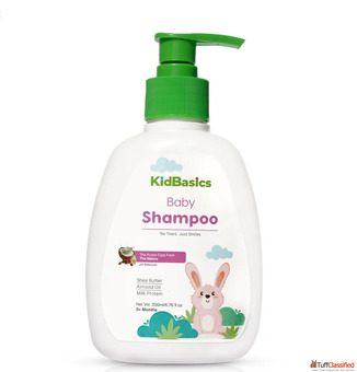 Natural Infant Shampoo by KidBasics - Safe Baby Care