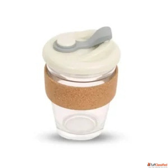 Cork Coffee Mug with Lid