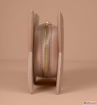 Tulip Clutch Beige - Premium Style for Modern Women