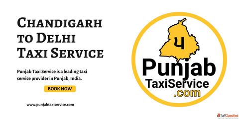 Reliable Chandigarh to Delhi Airport Cab Service - Punjab Taxi Service