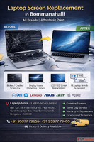 Laptop Screen Replacement in Bommanahalli All Brands Best Pr...