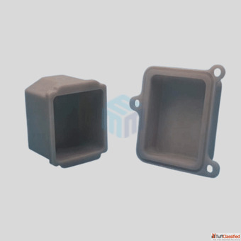 AlN Ceramic Crucible for High Temperature Use