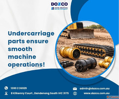Undercarriage Parts That Support Smooth Heavy Equipment Oper...