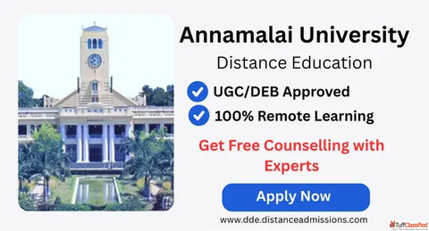 Annamalai University Distance Admission 2026 Last Date Today