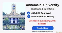 Annamalai University Distance Admission 2026 Last Date Today