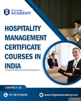 Hospitality Management Certificate Courses in India