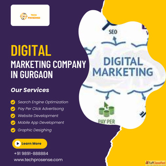 Professional Digital Marketing Company in Gurgaon - TechProsense