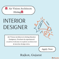Air Vision Architects Hiring Interior Designers Freshers Exp...