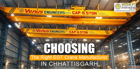 EOT Crane Manufacturer in Chhattisgarh - Venus Engineers