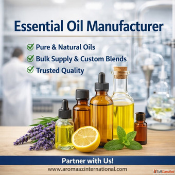 Essential Oil Manufacturer Premium Quality Natural Bulk Essential Oils Supplier