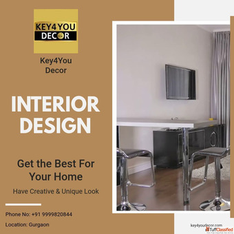 Top Eco-Friendly Interior Designer in Dwarka Key4You Decor