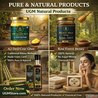 Buy 100 Pure A2 Desi Ghee Raw Honey Natural Village Products Online - Free Shipping