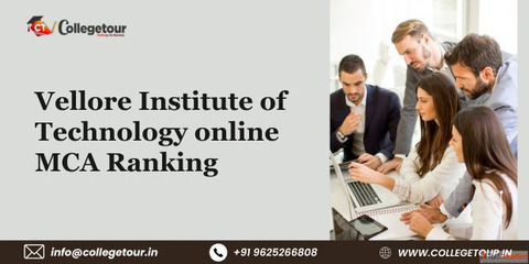 Vellore Institute of Technology online MCA ranking