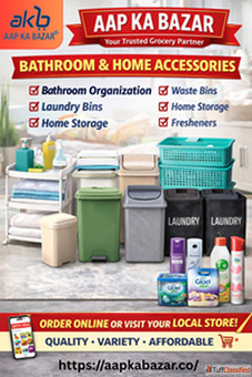Bathroom Accessories Home Storage - Aap Ka Bazar