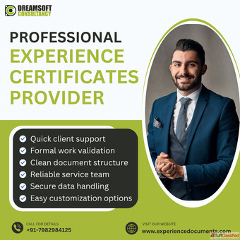 Experience Certificates Provider in Noida