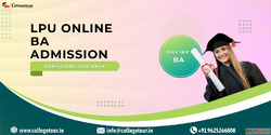 LPU online ba Admission