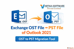 Migrate Offline Exchange OST File to PST File of Outlook