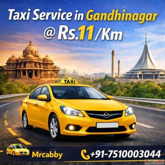 Explore the City with Mrcabby - Top Taxi Service in Gandhinagar