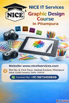 Career-Oriented Graphic Design Course in Pitampura for Students