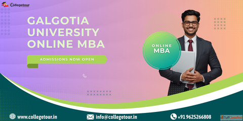 Galgotia Online mba admission