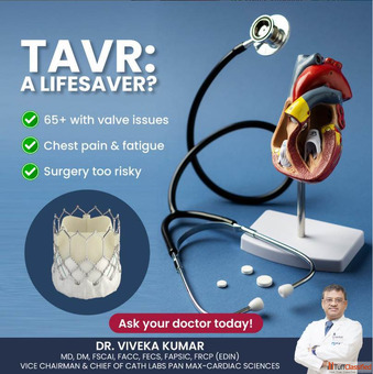 Advanced TAVI Heart Valve Replacement in Delhi Dr Viveka Kumar