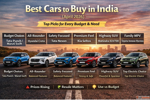 Best Cars to Buy in India April 2026