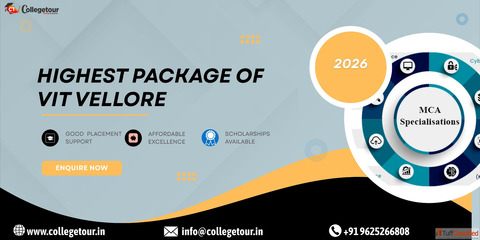 highest package of Vit Vellore