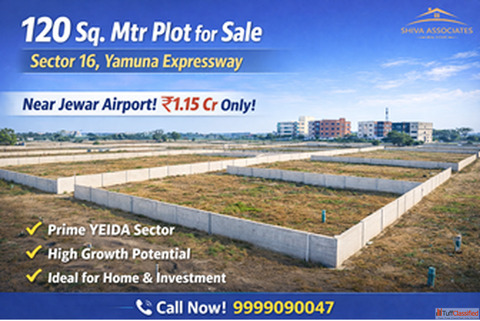 120 Sq. Mtr Plot for Sale - Sector 16 Yamuna Expressway
