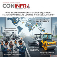 Why Indian Road Construction Equipment Manufacturers Are Lea...