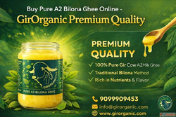 Buy Pure A2 Bilona Ghee Online - GirOrganic Premium Quality