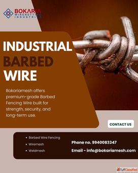 Top industrial barbed wire manufacturer in India